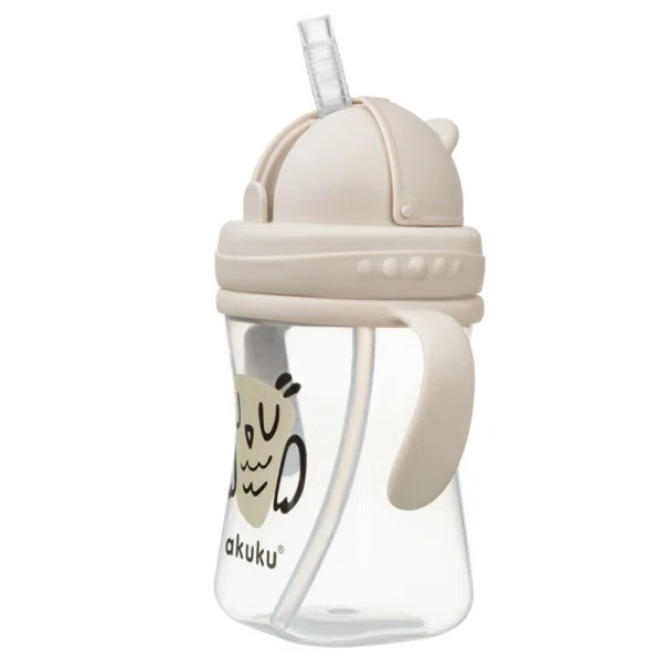 Παγούρι Με Καλαμάκι 300ml Akuku Owl