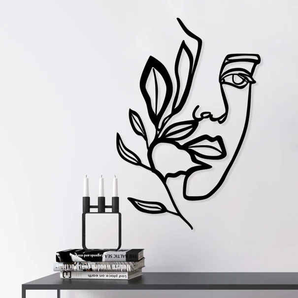 Διακοσμητικό Τοίχου (46x56) A-G Woman Face 575TNL1130