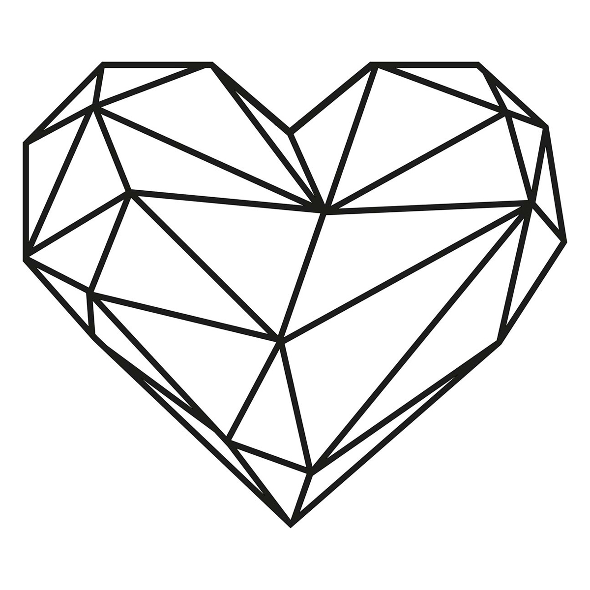 Διακοσμητικό Τοίχου (47x40) A-G Heart 891TNL1170