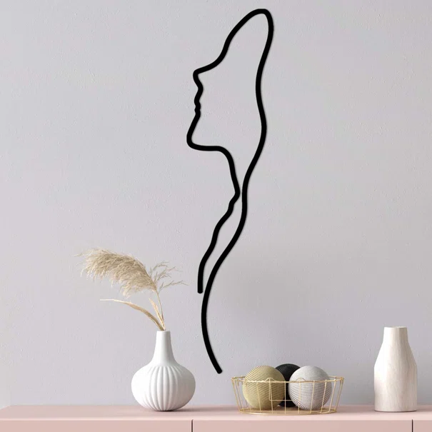 Διακοσμητικό Τοίχου (18x74) A-G Woman Face Profile 891TNL1988