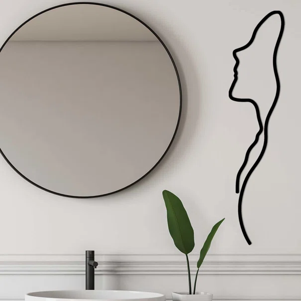 Διακοσμητικό Τοίχου (18x74) A-G Woman Face Profile 891TNL1988
