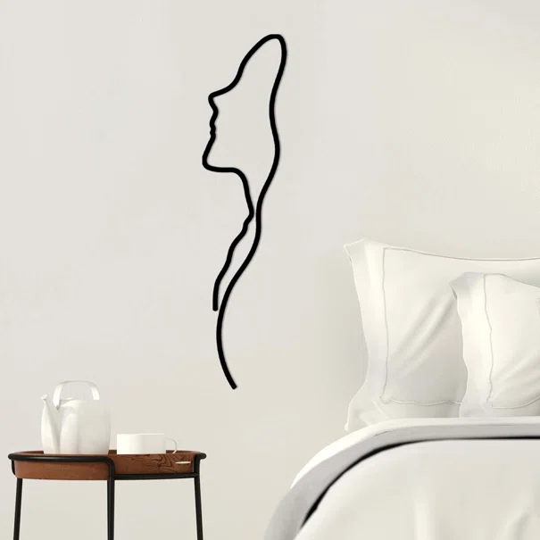 Διακοσμητικό Τοίχου (18x74) A-G Woman Face Profile 891TNL1988