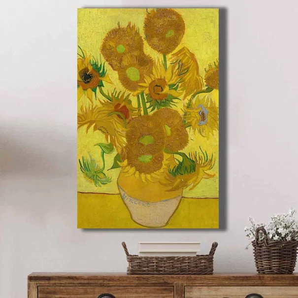 Πίνακας (45x70) A-G Vase With Twelve Sunflowers Van Gogh 978VNC1123