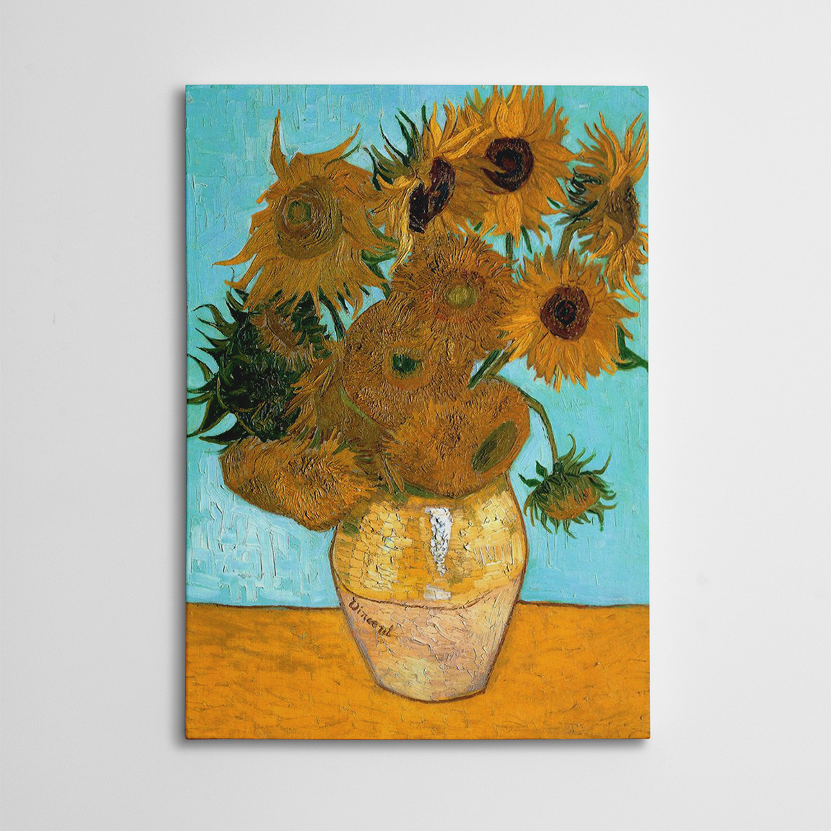 Πίνακας (50X70) A-G Vase With Twelve Sunflowers Van Gogh 265Vga1506 Διακόσμηση Πίνακες & Κάδρα Τοίχου Ζωγράφων Αντίγραφα Βαν Γκογκ Spitishop