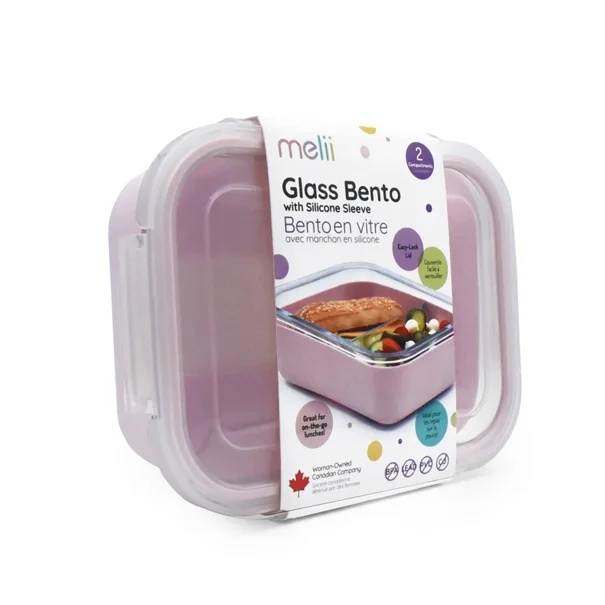 Φαγητοδοχείο 740ml (20.8x7.11x15.7) Melii Pink MEL19260