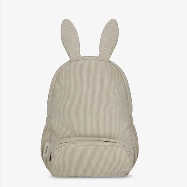 Σχολική Τσάντα Νηπιαγωγείου (32x13x26) Minene Cream Bunny