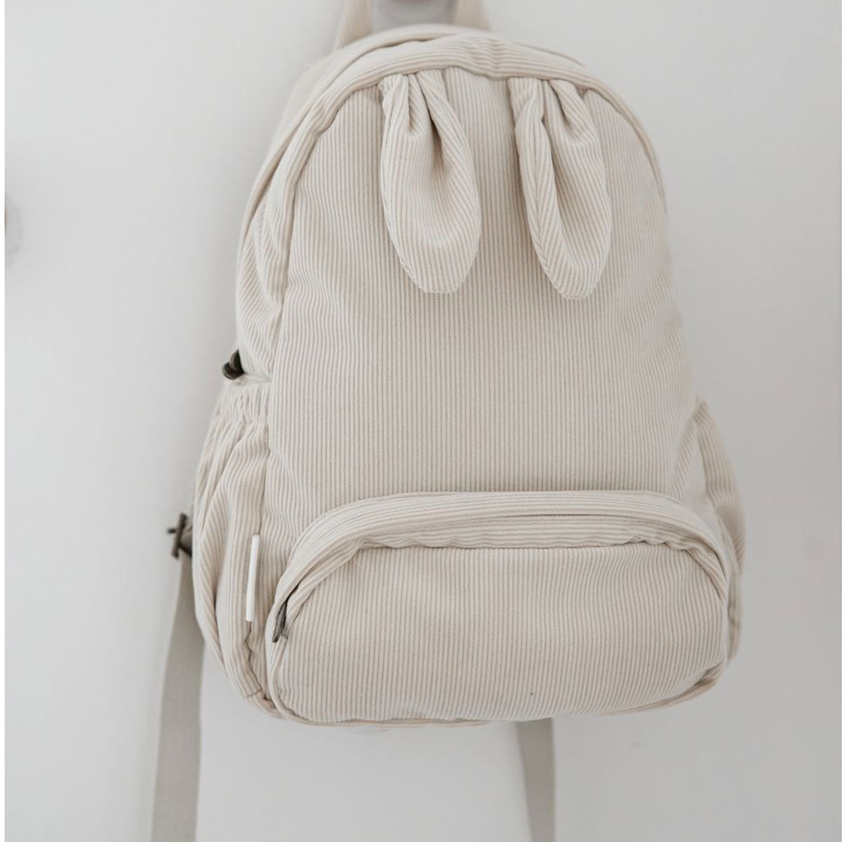 Σχολική Τσάντα Νηπιαγωγείου (32x13x26) Minene Cream Bunny