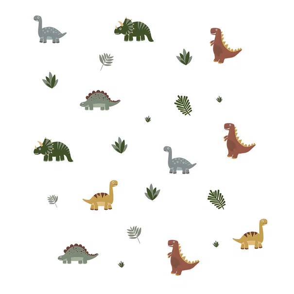 Παιδικά Αυτοκόλλητα Τοίχου Sipo Dinosaurs SIP-WS63051
