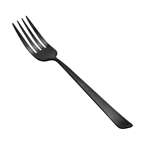 Πιρούνι Φαγητού (20.7εκ.) Estia Edge Black 01-29135