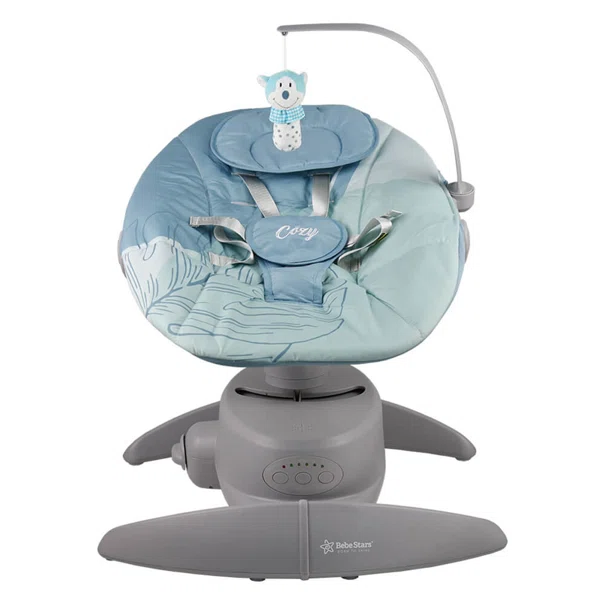 Ηλεκτρικό Ρηλάξ Με Μουσική (0-6 Μηνών/Έως 9kg) Bebe Stars Cozy Ocean 254-174