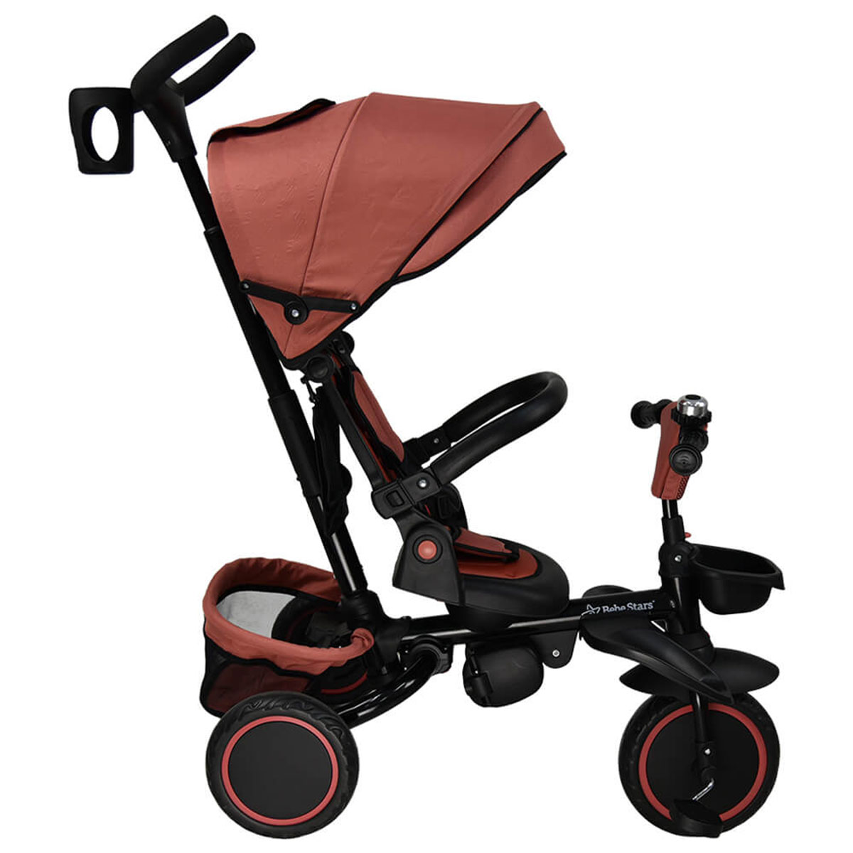 Ποδήλατο Τρίκυκλο (12 Μηνών - 5 Ετών) Bebe Stars 360° Racer 3In1 Sunburnt 820-185 Παιχνίδια Βρεφικά για Μωρά 12 18 Spitishop