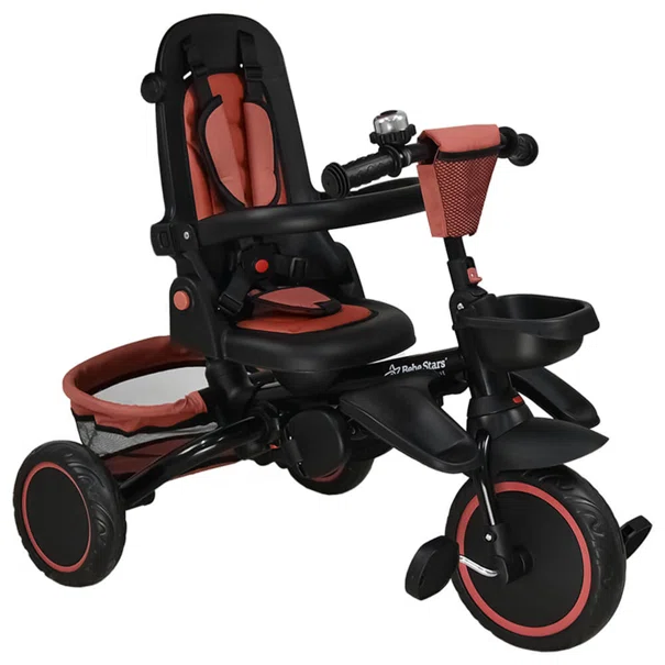 Ποδήλατο Τρίκυκλο (12 Μηνών - 5 Ετών) Bebe Stars 360° Racer 3in1 Sunburnt 820-185