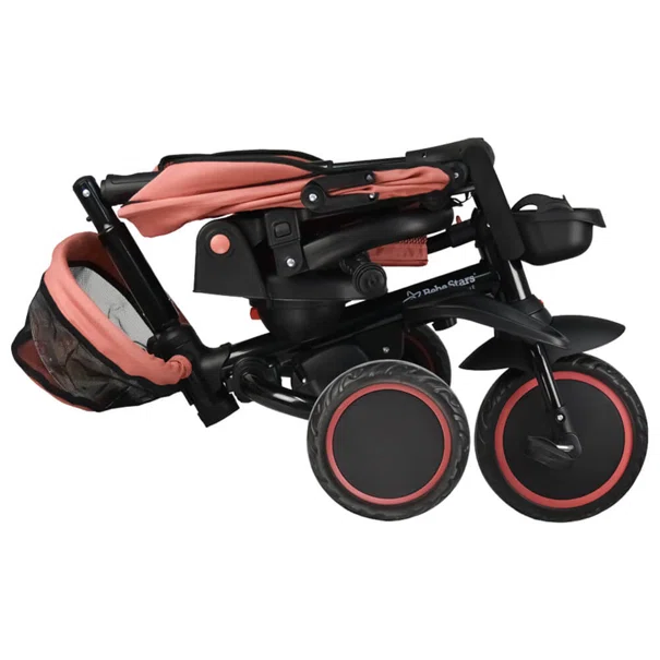 Ποδήλατο Τρίκυκλο (12 Μηνών - 5 Ετών) Bebe Stars 360° Racer 3in1 Sunburnt 820-185