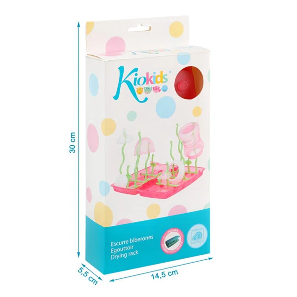 Στεγνωτήρας Μπιμπερό Kiokids Ροζ 1616