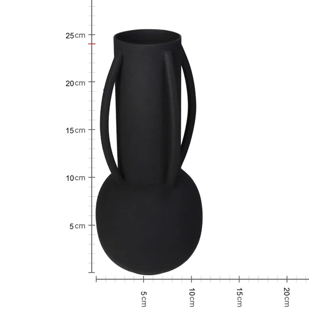 Διακοσμητικό Βάζο (Φ11x24) Kersten KAL-0670