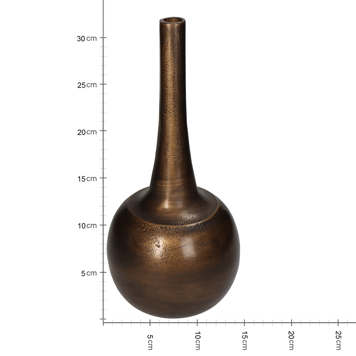 Διακοσμητικό Βάζο (Φ13X33) Kersten Kal-1572 Διακόσμηση Διακοσμητικά Βάζα & Μπουκάλια Μοντέρνα Σαλονιού Spitishop