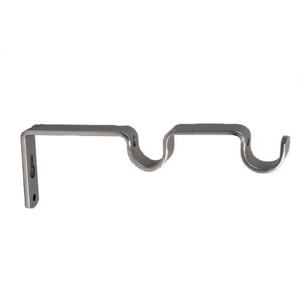 Βάσεις Ανοιχτού Τύπου Διπλές (Σετ 2τμχ) Grace Brushed Chrome 559195
