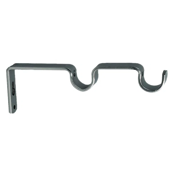 Βάσεις Ανοιχτού Τύπου Διπλές (Σετ 2τμχ) Grace Brushed Chrome 528195