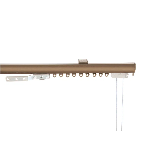Σιδηρόδρομος Οβάλ Μονός 200cm Grace Bronze 670204