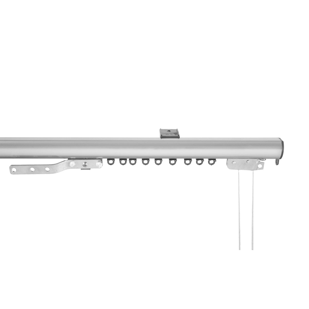 Σιδηρόδρομος Οβάλ Μονός 250cm Grace Nikel 670303
