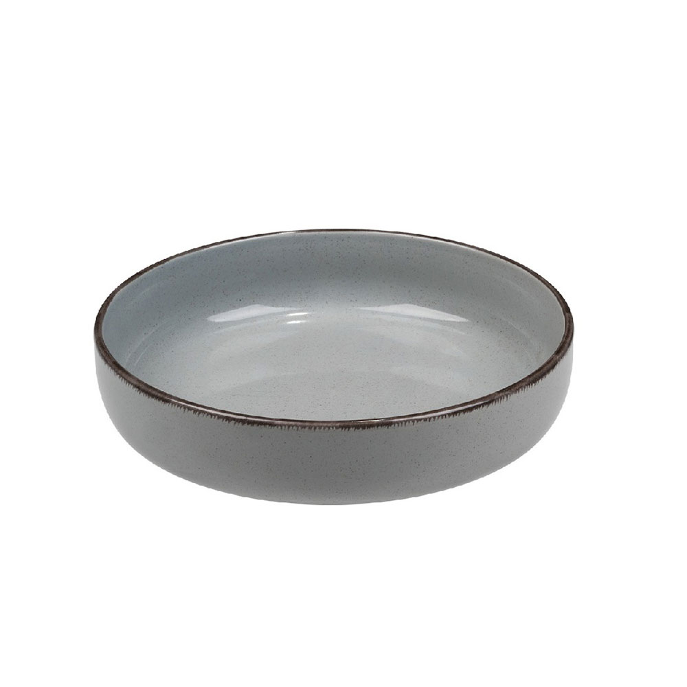 Πιάτο Φαγητού Βαθύ (Φ21x4.5) Espiel Tuscany Grey/Blue ATA153K6