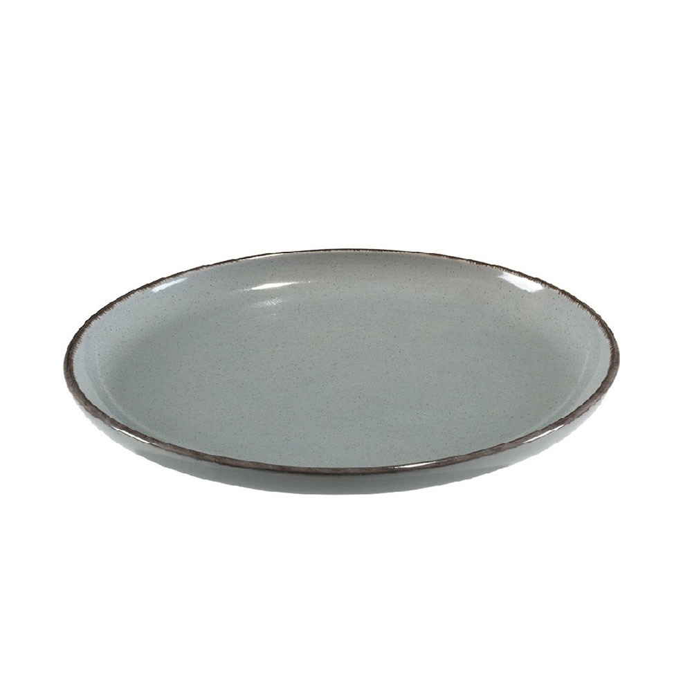 Πιάτο Φαγητού Ρηχό (Φ32x2.8) Espiel Tuscany Grey/Blue ATA150K6