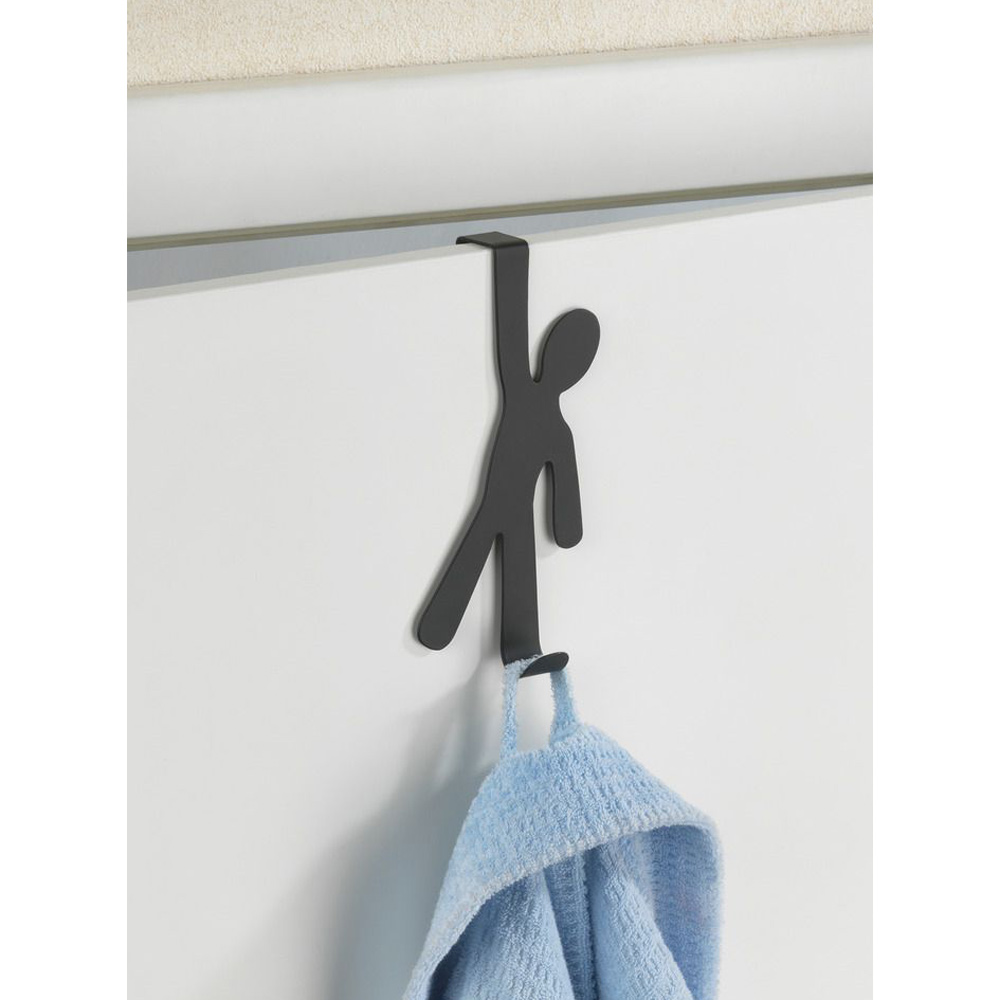 Κρεμαστράκι Πόρτας Wenko Boy Black 4468150100