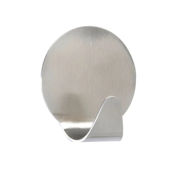 Κρεμαστράκια Αυτοκόλλητα (Σετ 2τμχ) Wenko Round Matte 4479010100
