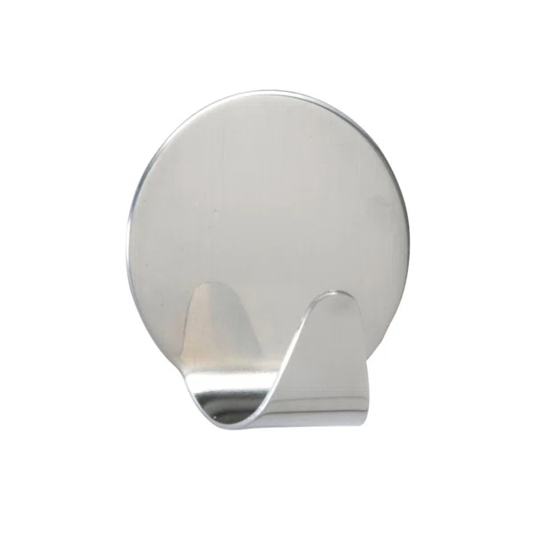 Κρεμαστράκια Αυτοκόλλητα (Σετ 2τμχ) Wenko Round Gloss 4479020100