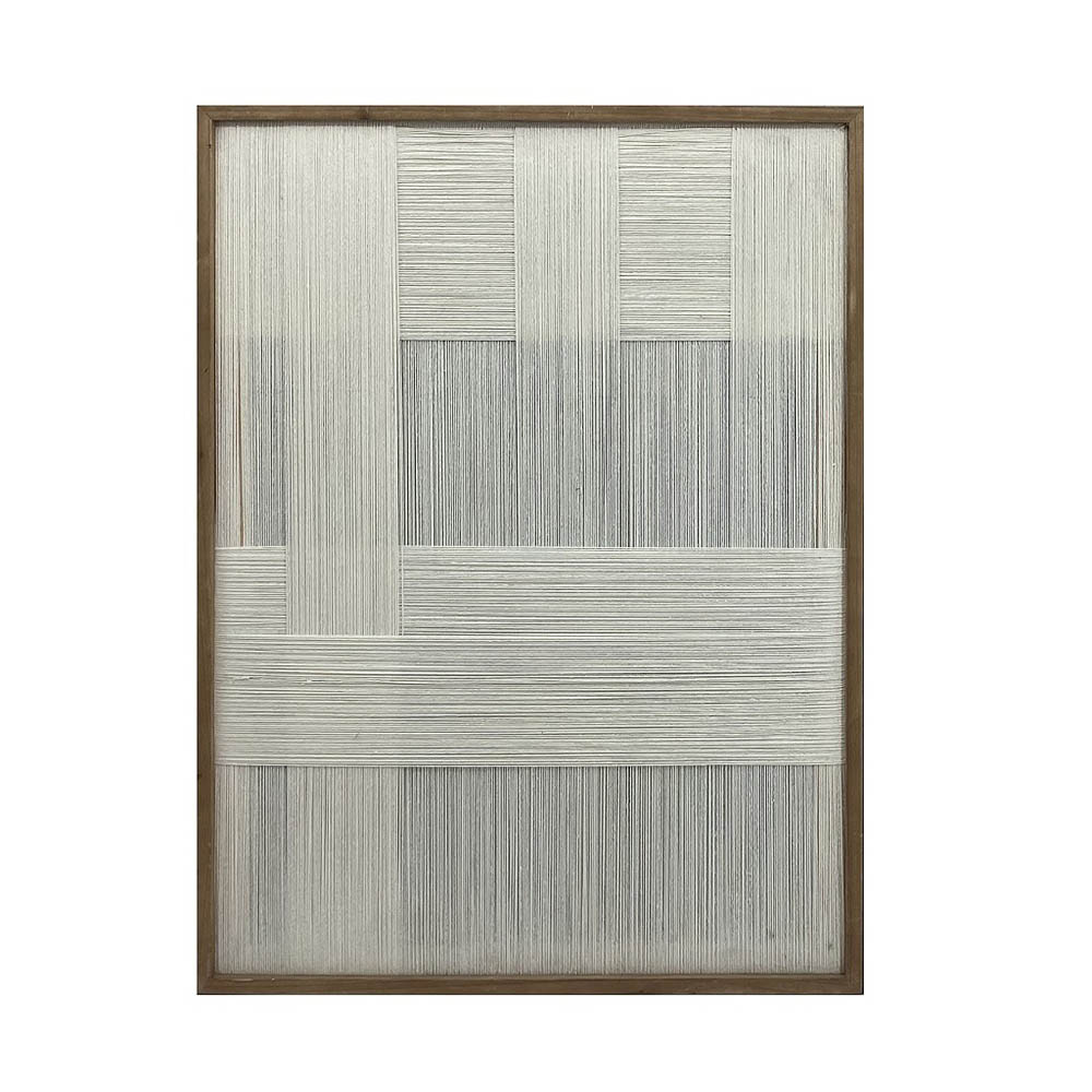 Πίνακας Με Κορνίζα (60x80) Espiel Μπεζ/Γκρι NIM109