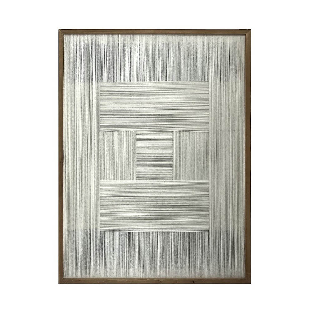 Πίνακας Με Κορνίζα (60x80) Espiel Μπεζ/Γκρι NIM110