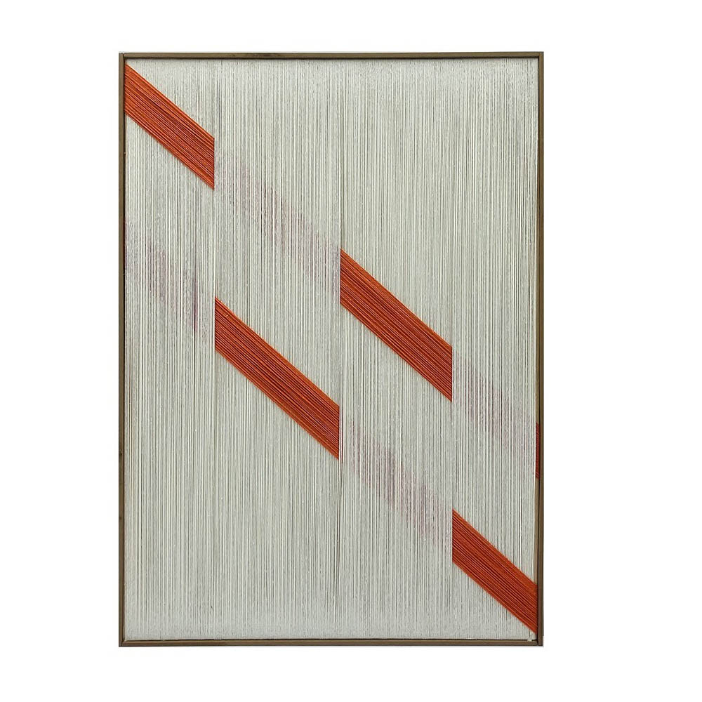 Πίνακας Με Κορνίζα (50x70) Espiel Μπεζ/Κόκκινο NIM105