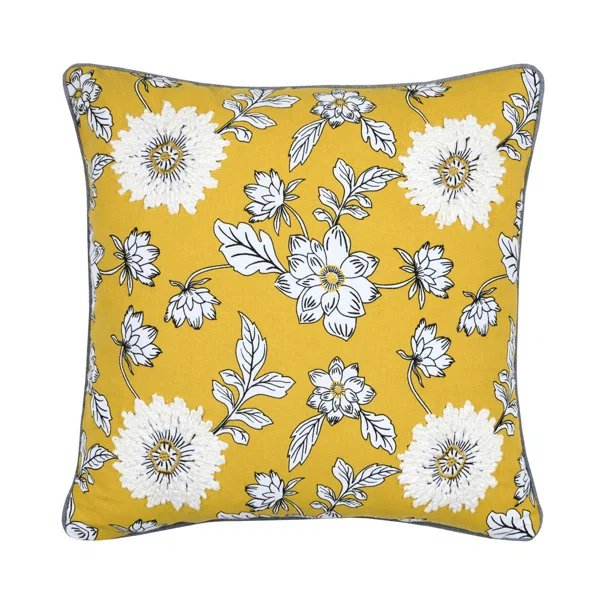 Διακοσμητικό Μαξιλάρι (45x45) S-F Milly Mustard C1D702002