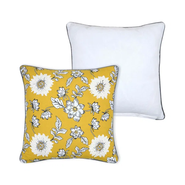 Διακοσμητικό Μαξιλάρι (45x45) S-F Milly Mustard C1D702002