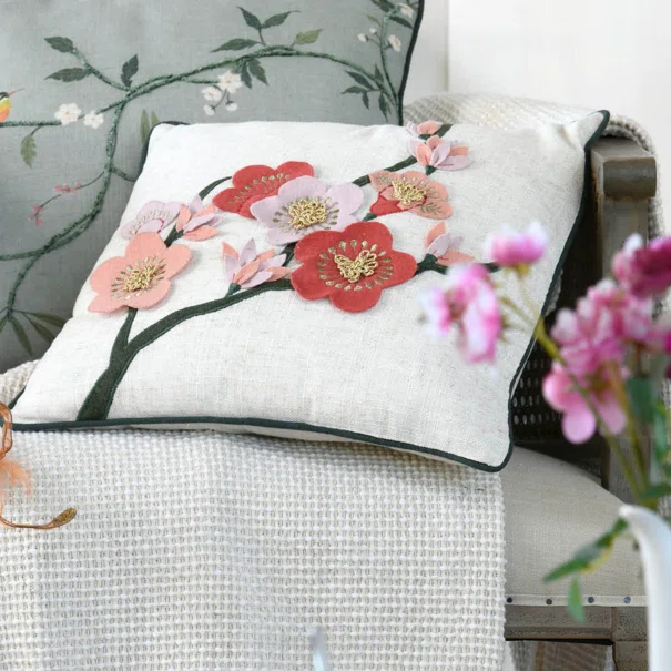 Διακοσμητικό Μαξιλάρι (40x40) S-F Scarlett Pink C0D703003