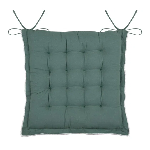 Μαξιλάρι Καρέκλας 2 Όψεων (38x38+4) S-F Helios Green CUD092004GAL