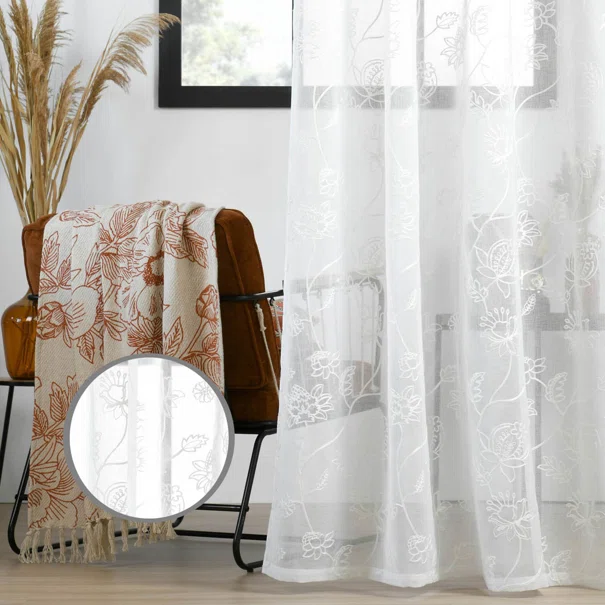 Κουρτίνα (140x260) Με Τρουκς S-F Persian White R6C770002VL
