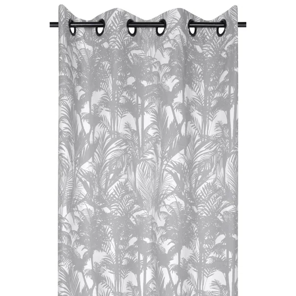 Κουρτίνα (135x250) Με Τρουκς S-F Comores Grey R6A117001