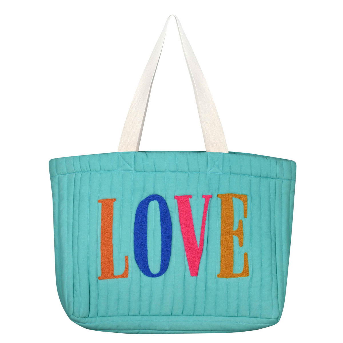 Τσάντα Θαλάσσης (44x10x35) S-F Dolce Vita Turquoise SAC5D625004