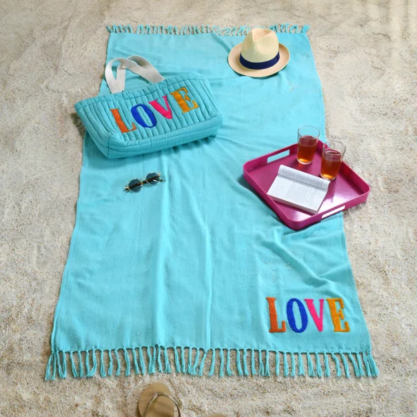 Τσάντα Θαλάσσης (44x10x35) S-F Dolce Vita Turquoise SAC5D625004