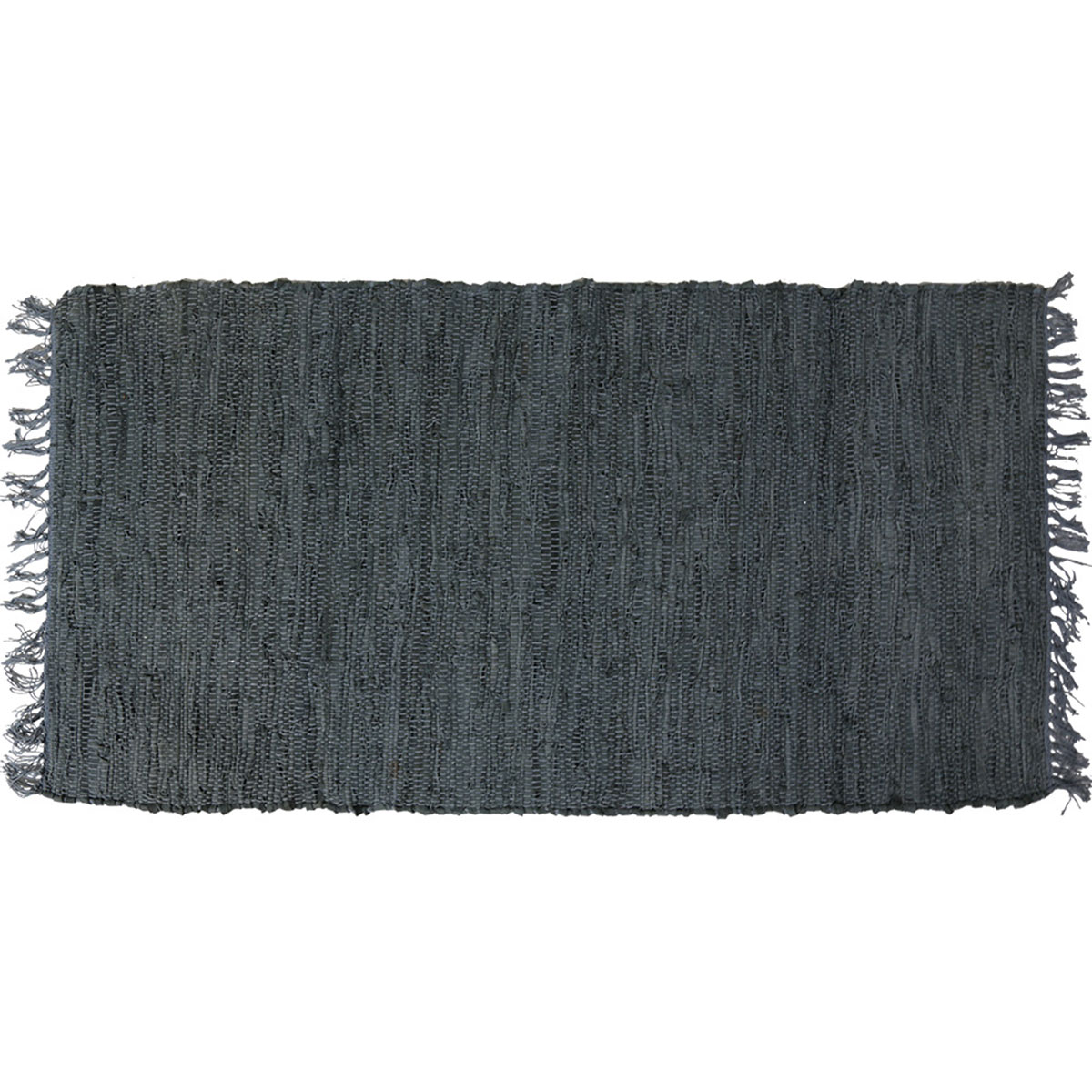Δερμάτινο Χαλάκι (70x140) San Lorentzo Flat Grey