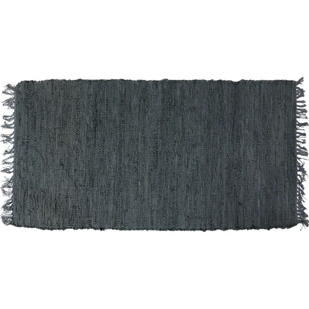Δερμάτινο Χαλάκι (70x140) San Lorentzo Flat Grey