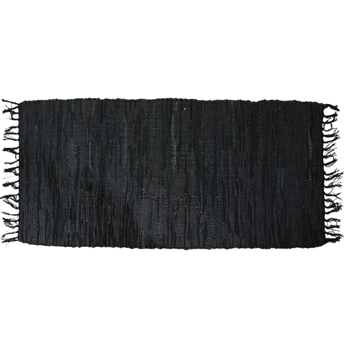 Δερμάτινο Χαλάκι (70x140) San Lorentzo Flat Black