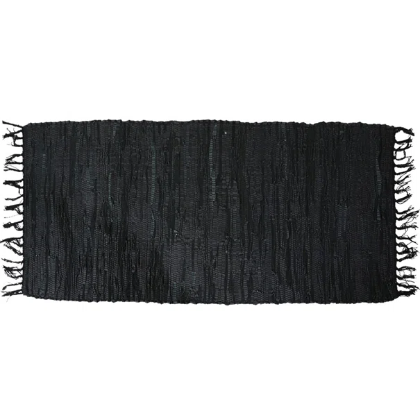 Δερμάτινο Χαλάκι (70x140) San Lorentzo Flat Black
