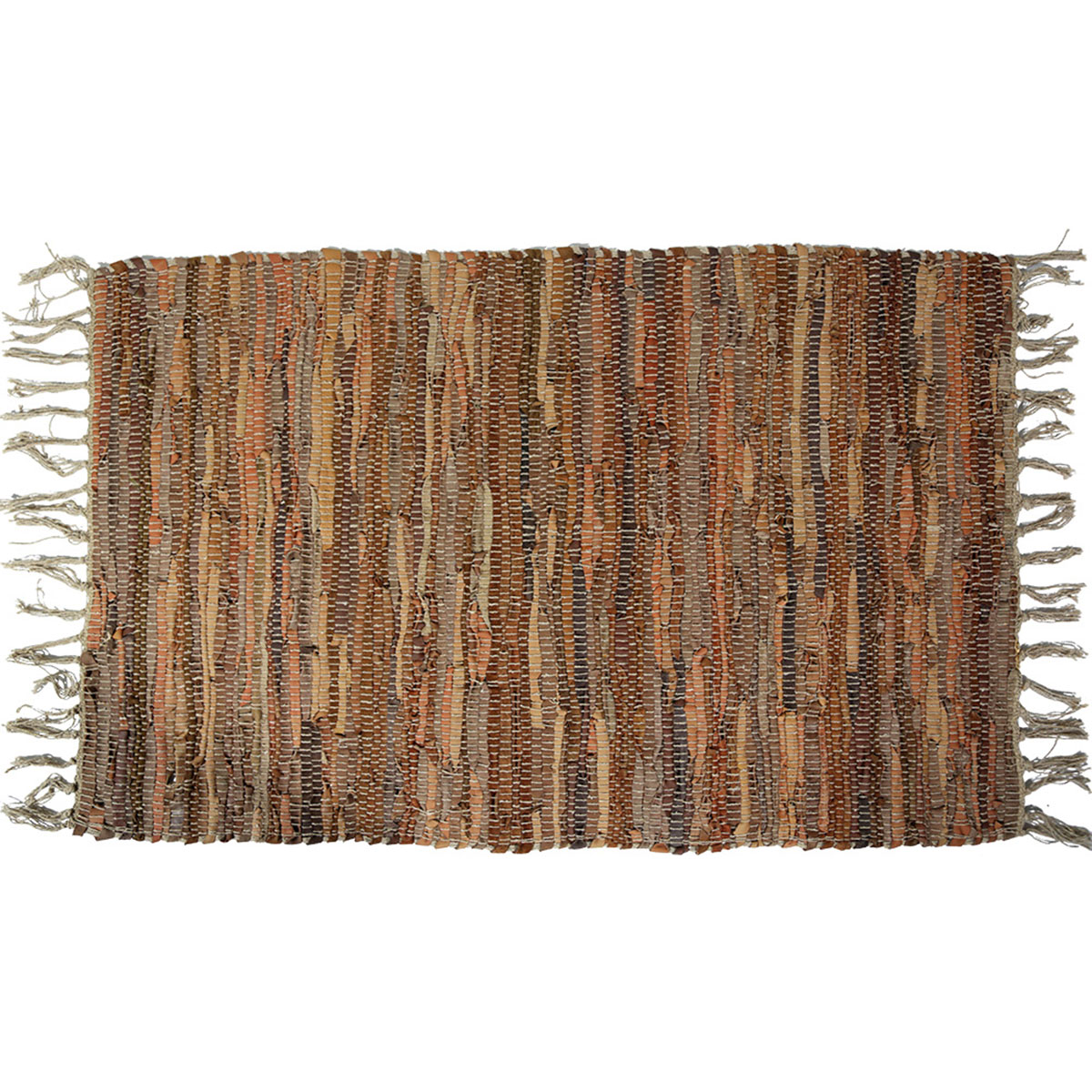 Δερμάτινο Χαλάκι (70x140) San Lorentzo Flat Beige