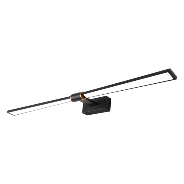 Φωτιστικό Μπάνιου LED Aca Papigion PN1403LEDW81BK Black