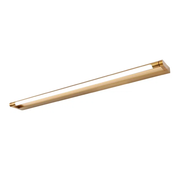 Φωτιστικό Μπάνιου LED Aca Bati PN2834LED81BR Brass