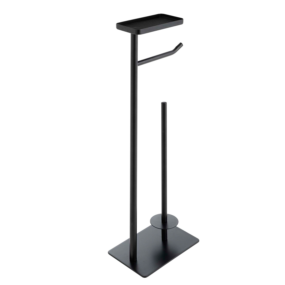 Σταντ για Χαρτί Υγείας (22X15X63 5) L-C Filano Black 1802203 Μπάνιο Αξεσουάρ Μπάνιου Χαρτοθήκες Spitishop