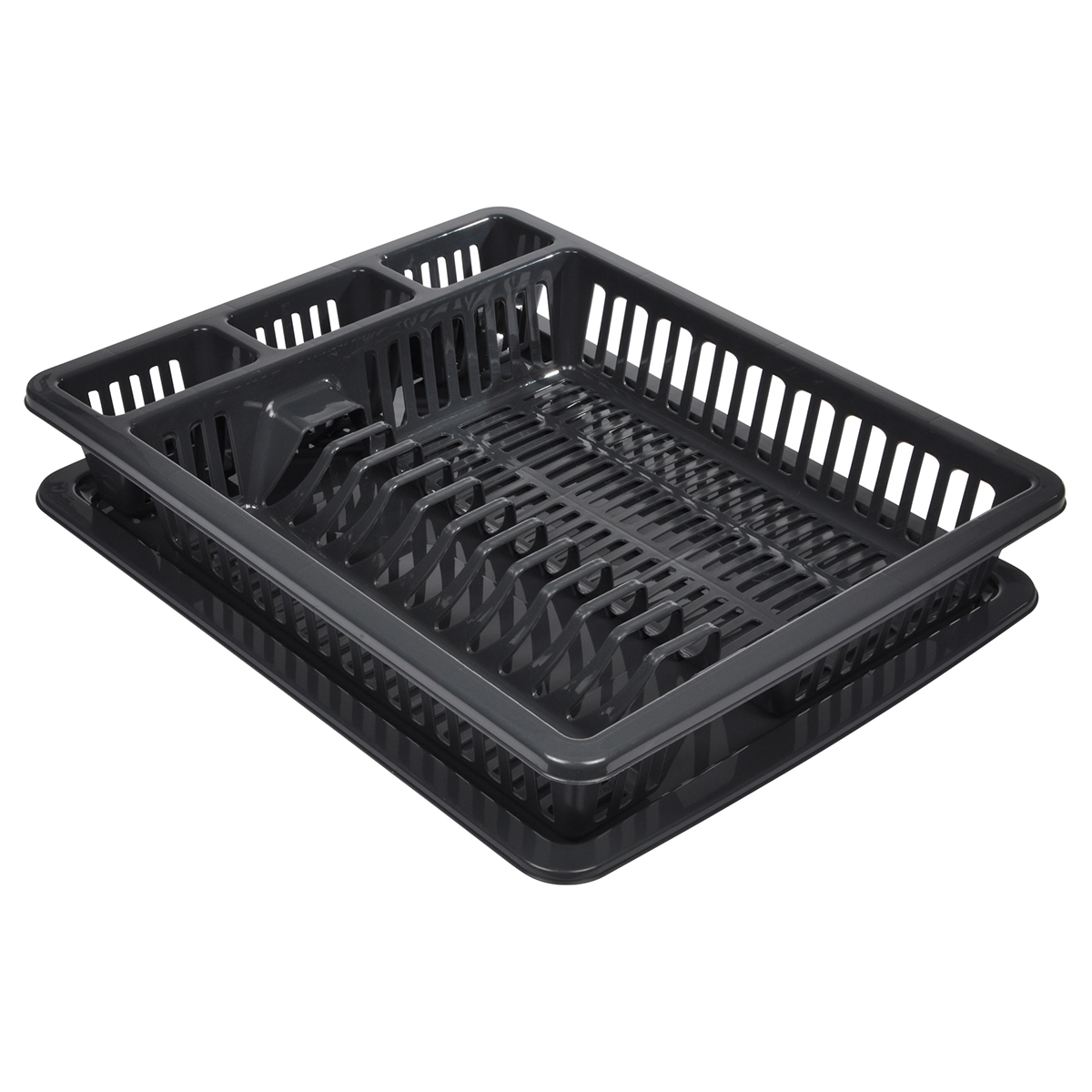 Στραγγιστήρι Πιάτων (45.5x36x7.5) L-C Drainer Anthracite 6PLB643AT