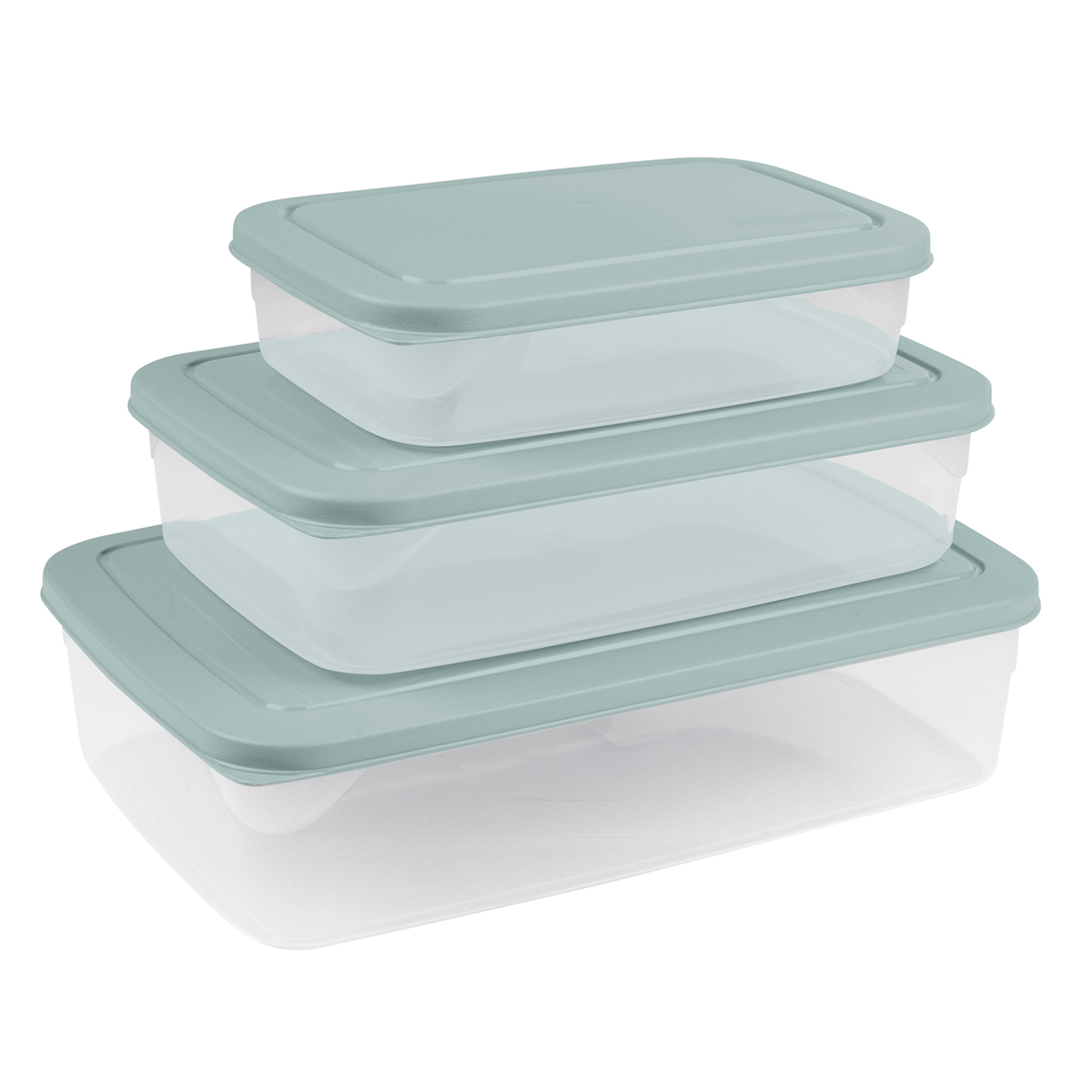 Φαγητοδοχεία (Σετ 3τμχ) L-C Boxes Blue Frost 6PTA103BG